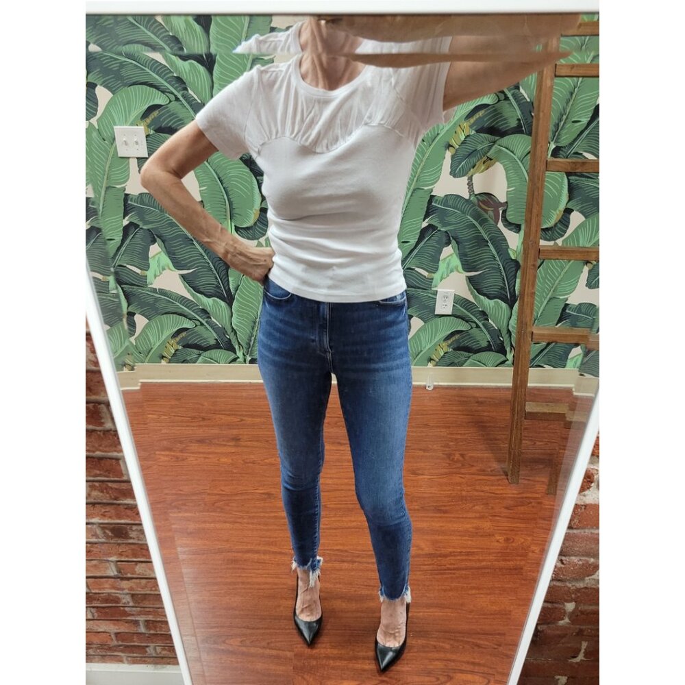 NWT Michael Stars Stylized T-shirt in White